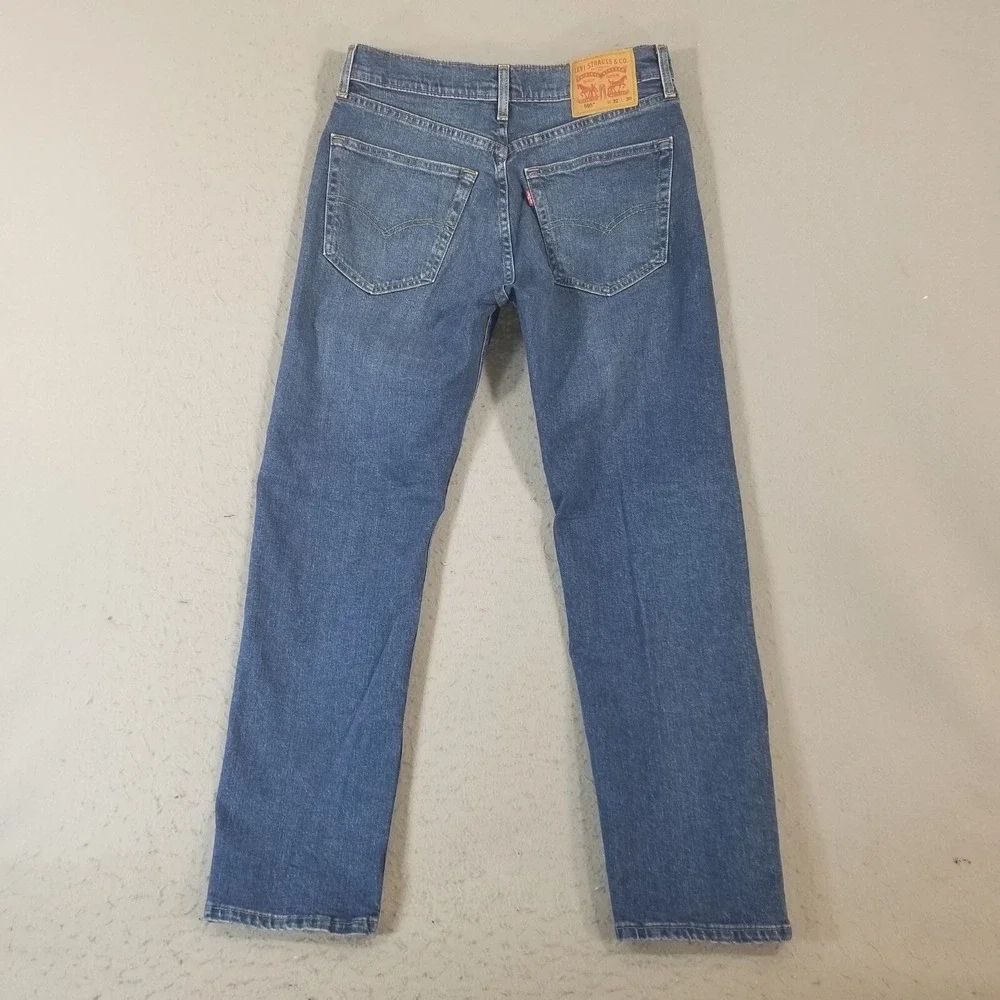 Levi's 505 jeans men's 32x30‎ regular fit straight blue denim pants